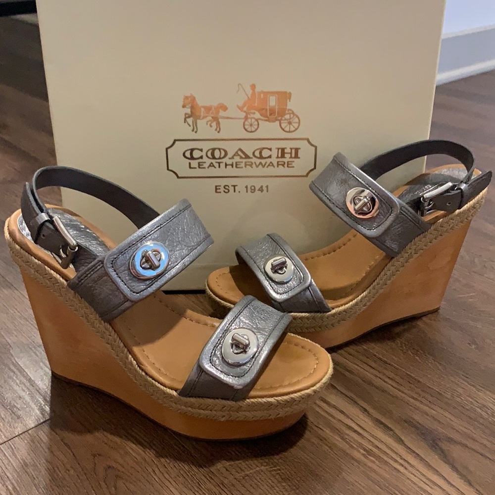 Coach wedges